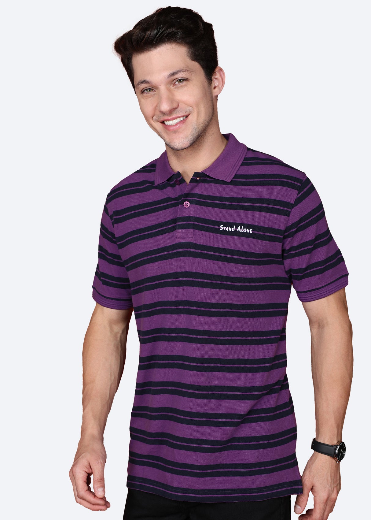 Striped Polo