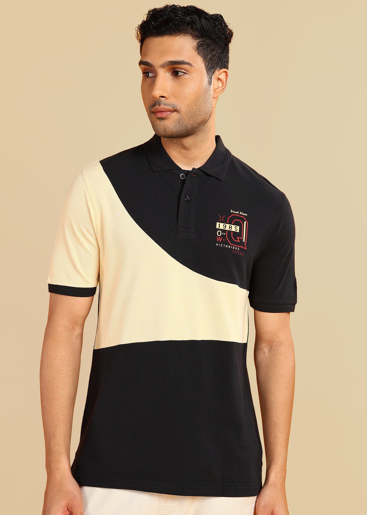 Colorblock Polo
