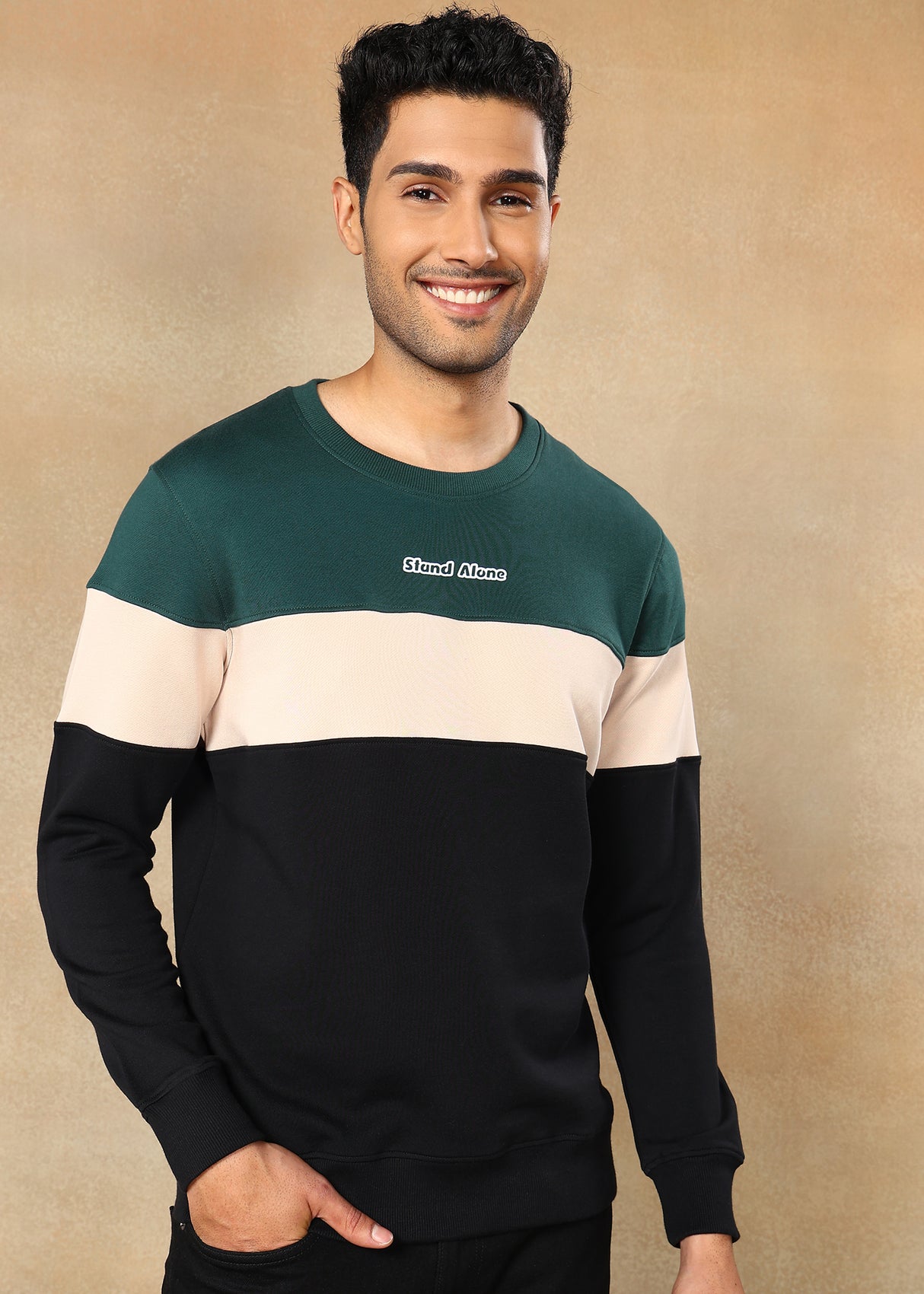 Color Block Sweatshirt