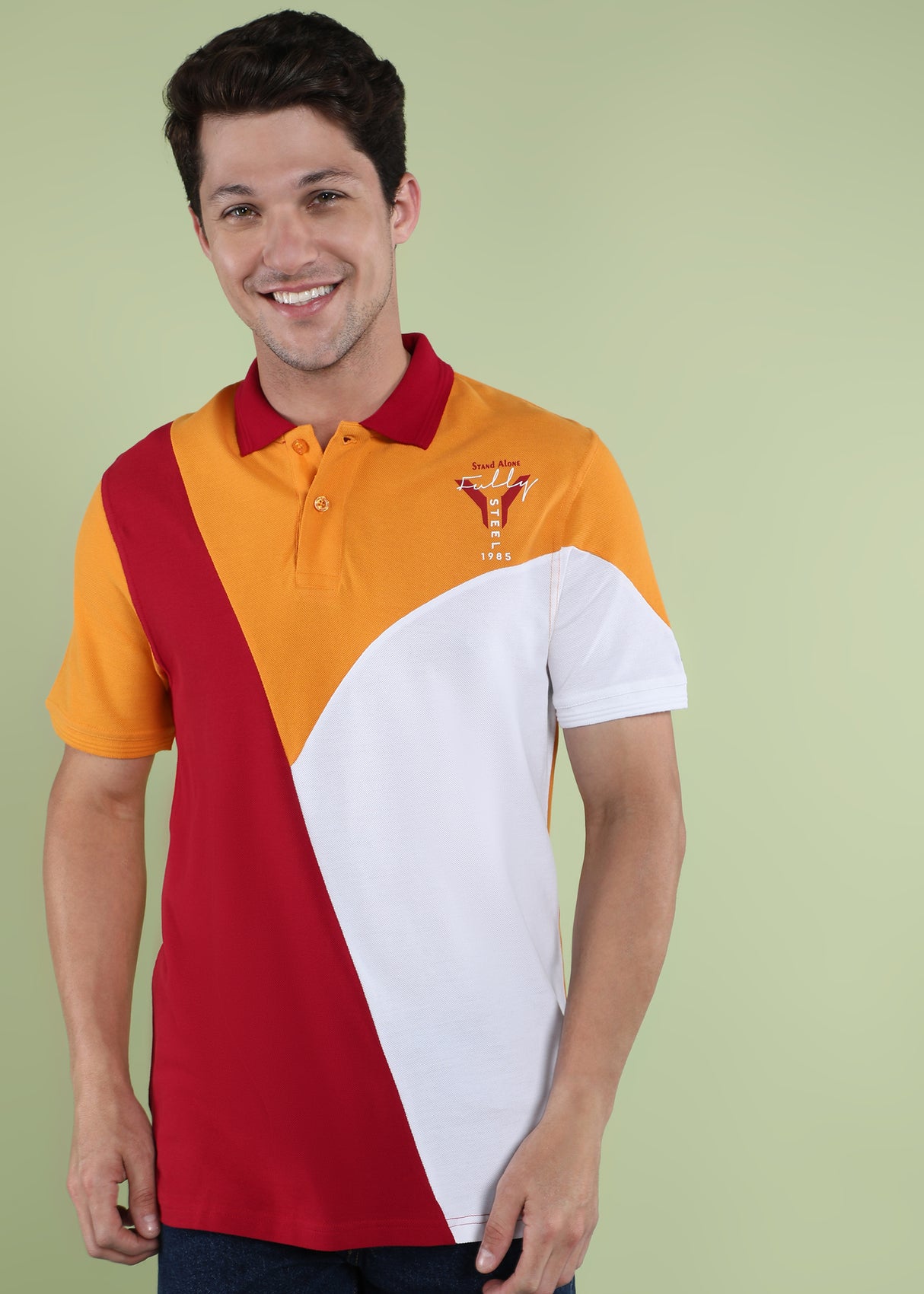 Colorblock Polo