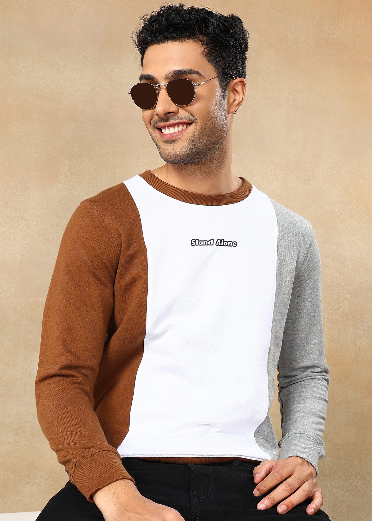 Color Block Sweatshirt