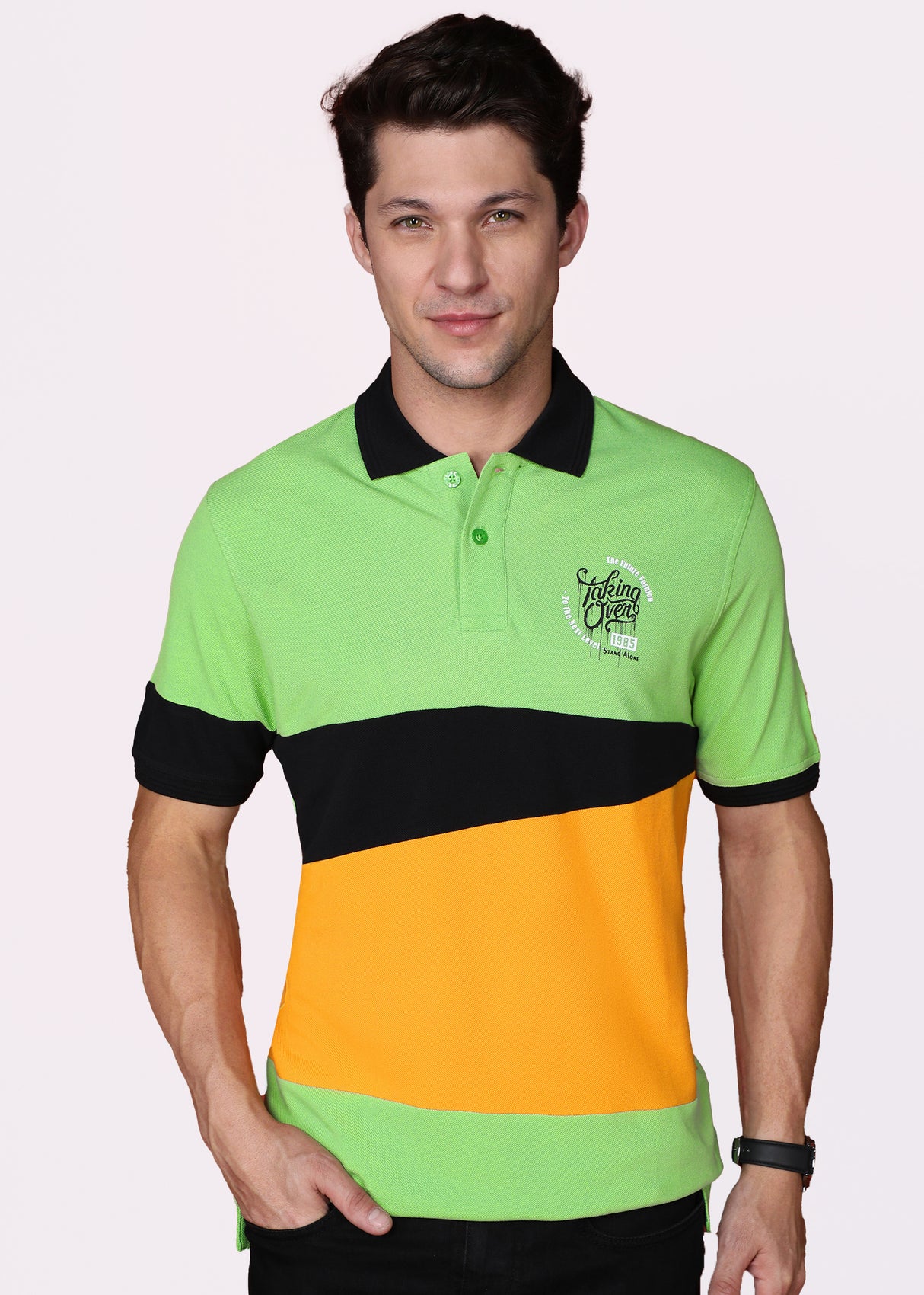 Colorblock Polo