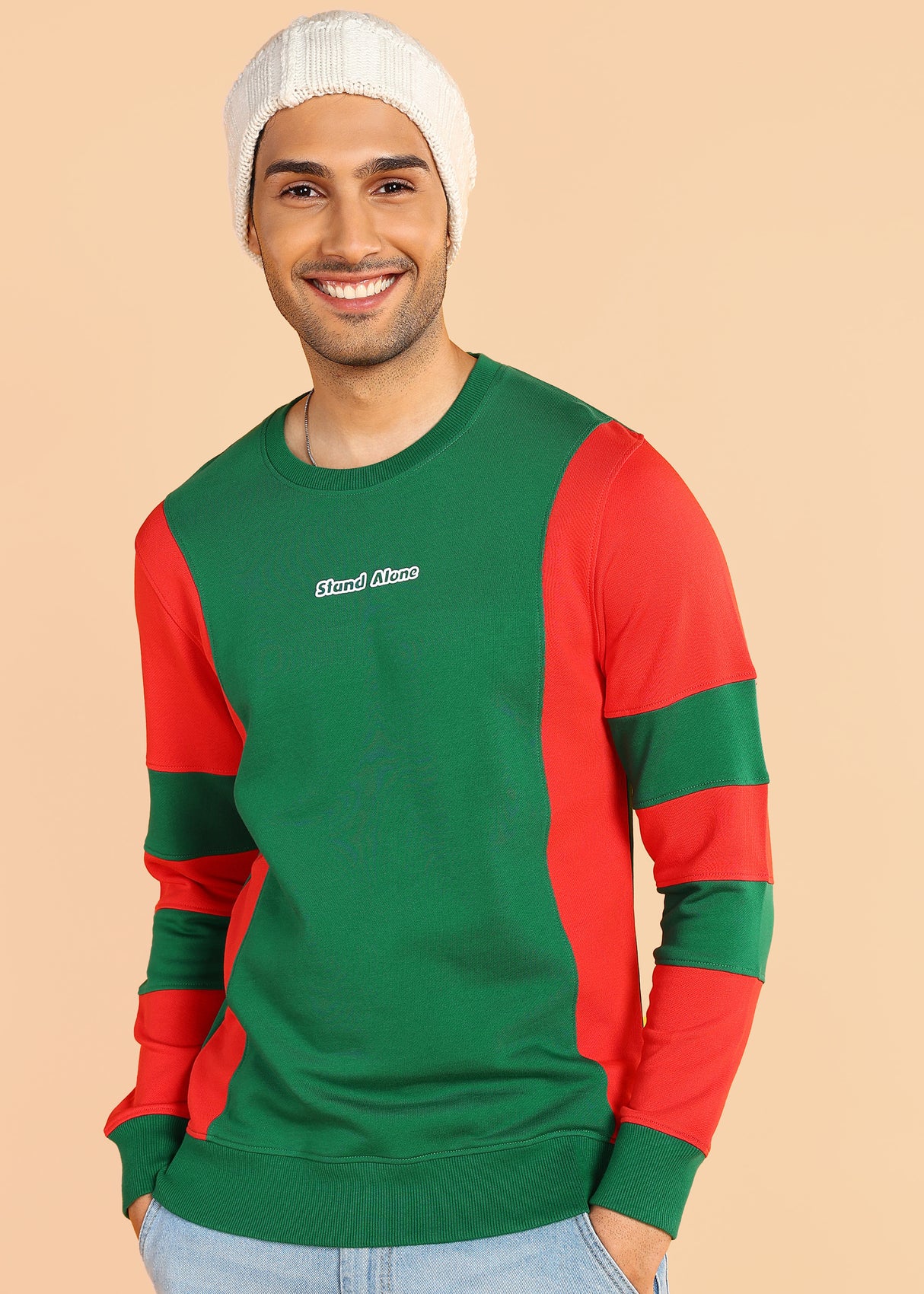 Color Block Sweatshirt