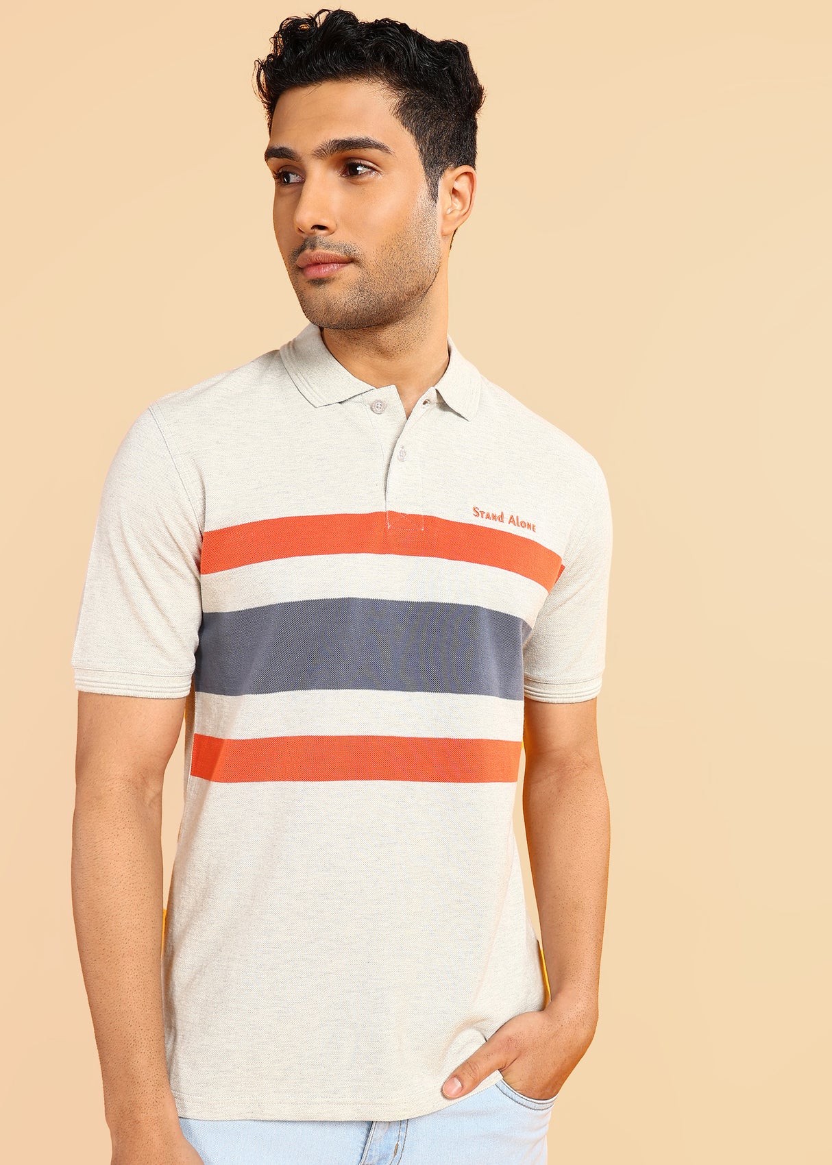 Striped Polo - Regular Fit