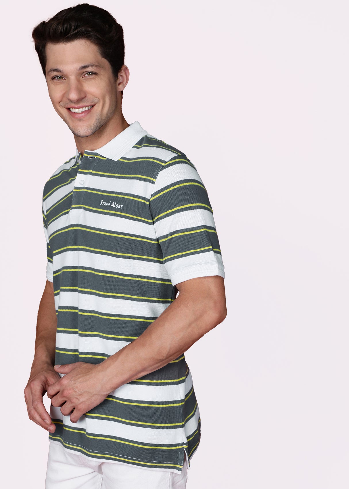 Striped Polo