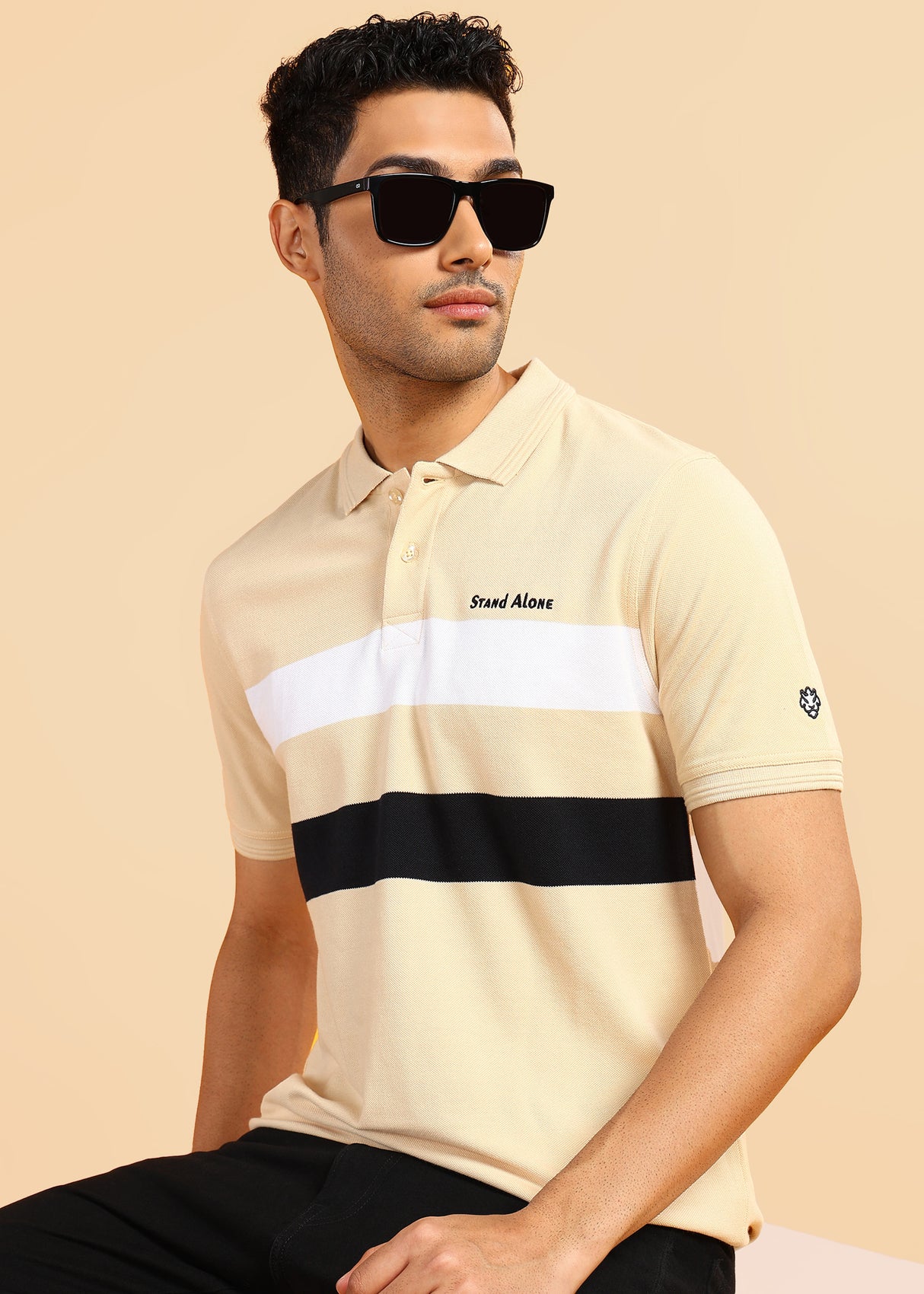 Striped Polo