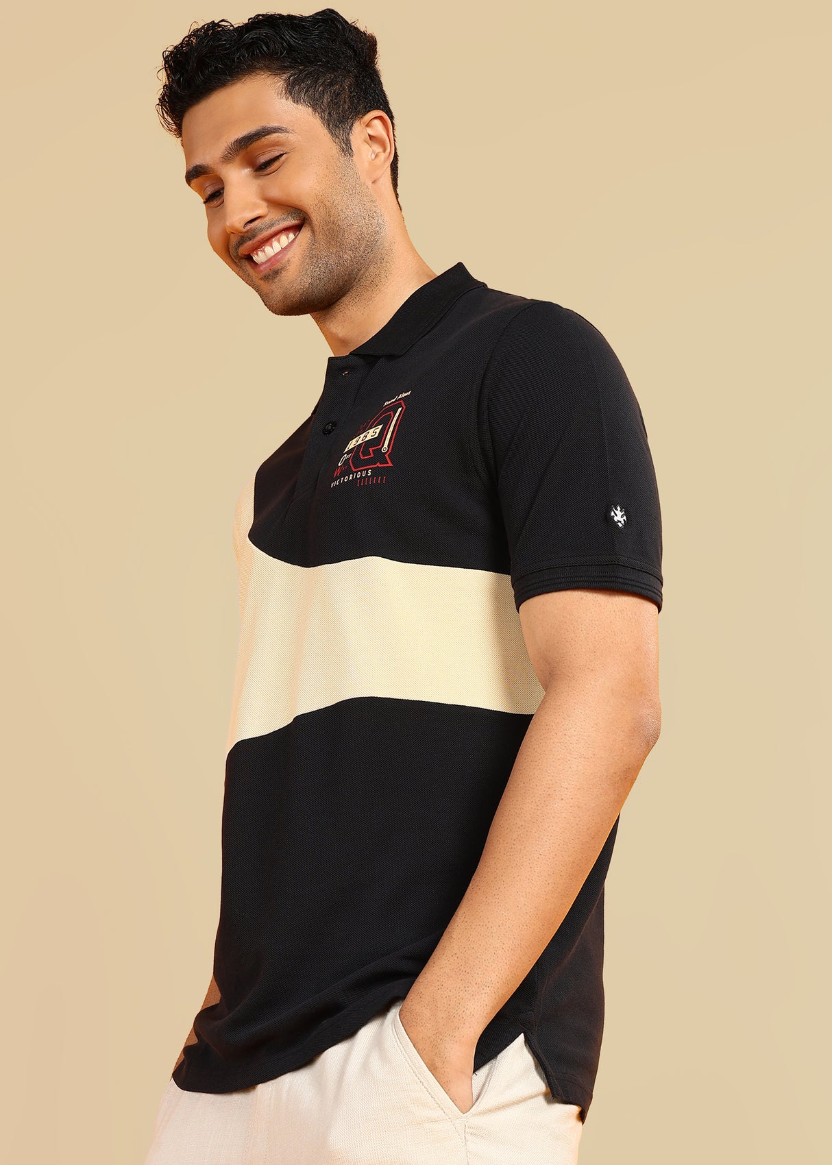 Colorblock Polo