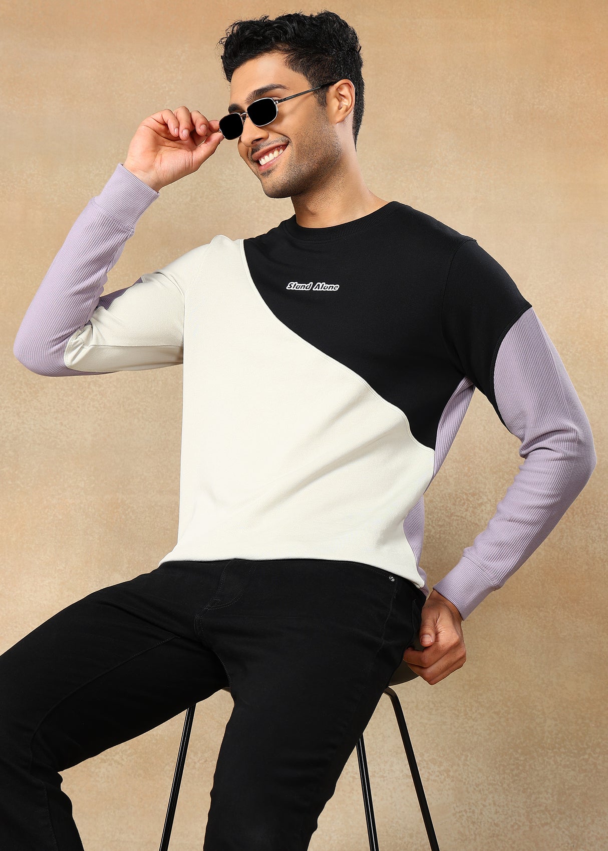 Color Block Sweatshirt