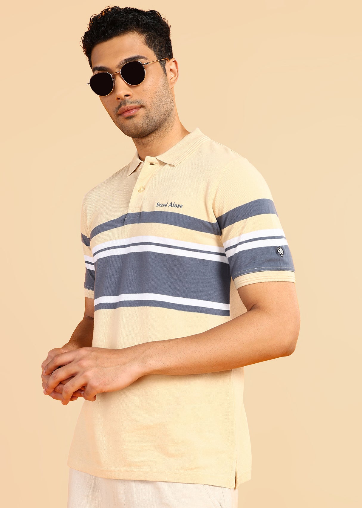 Striped Polo