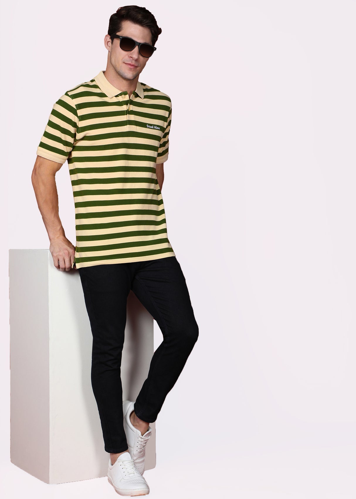 Striped Polo - Regular Fit