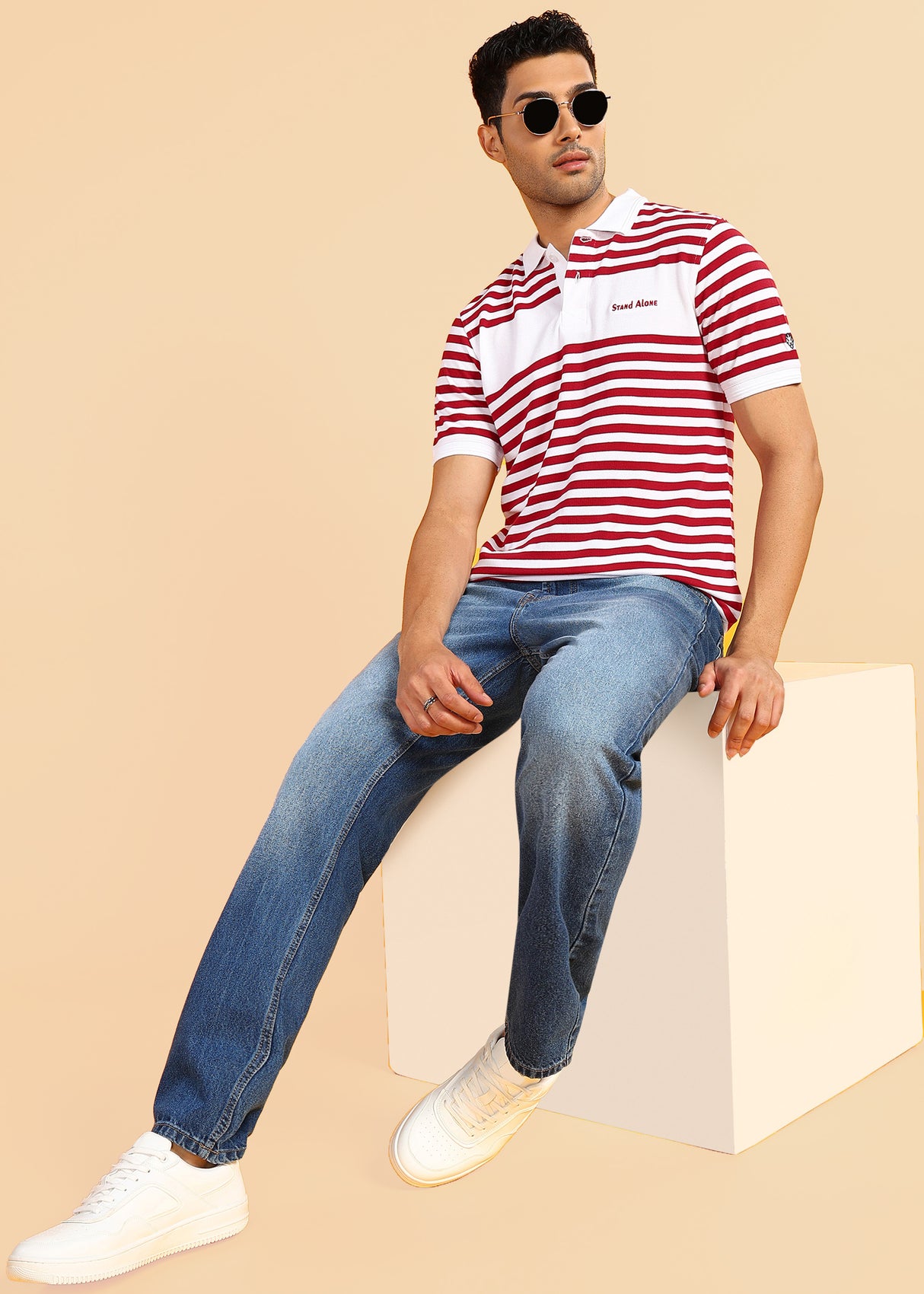 Striped Polo - Regular Fit