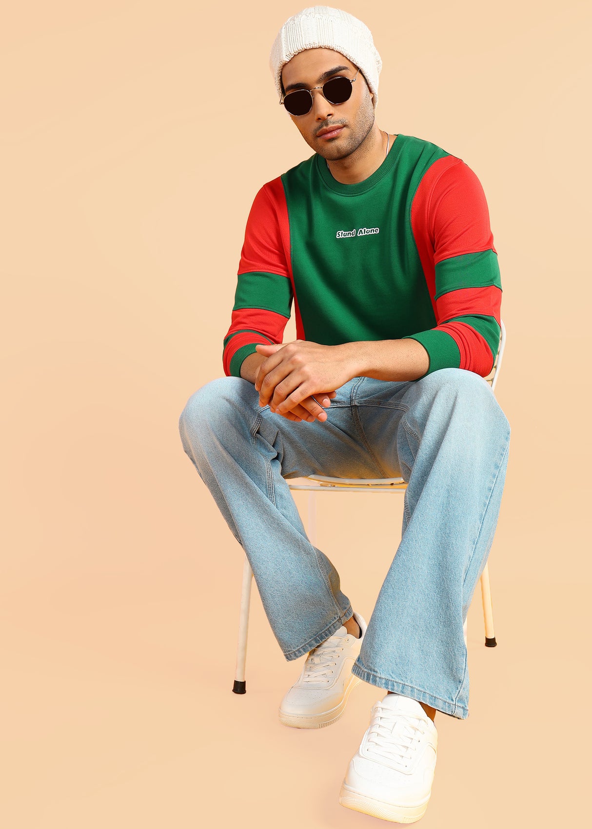 Color Block Sweatshirt