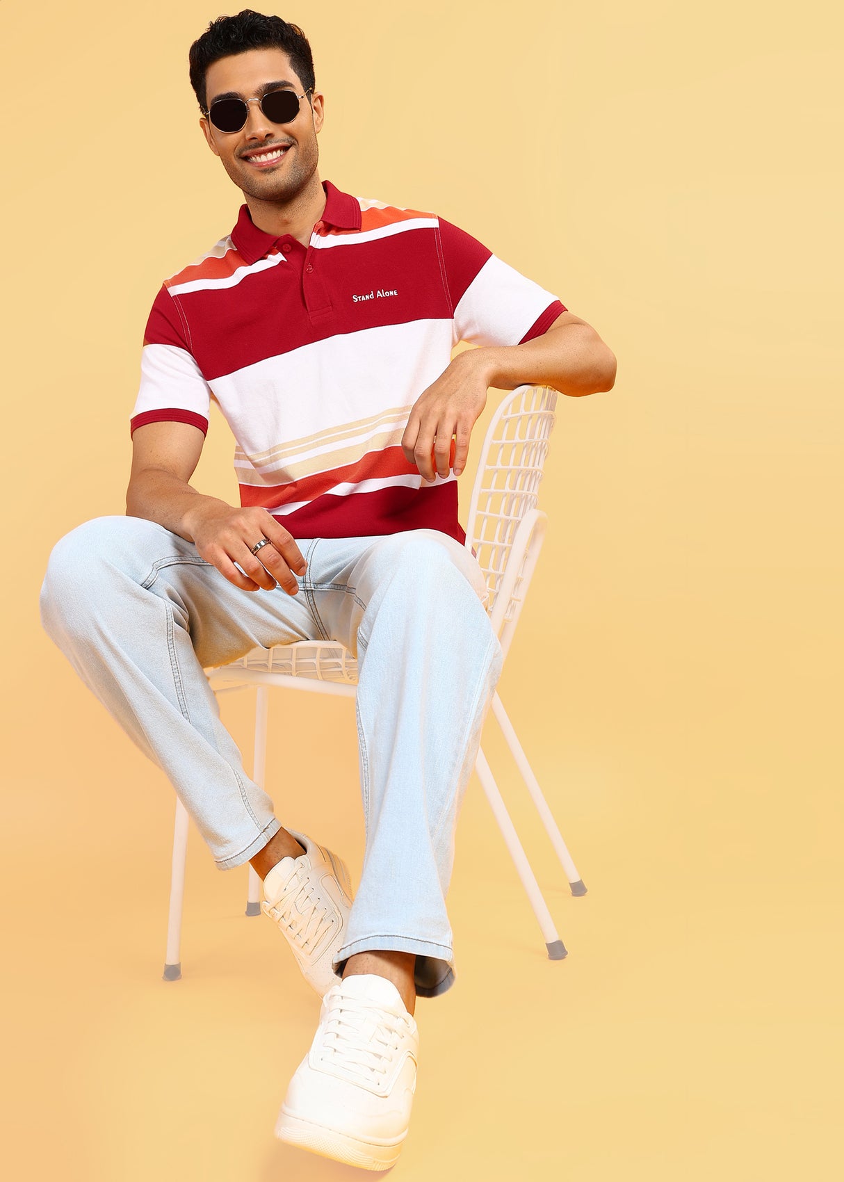 Striped Polo - Regular Fit