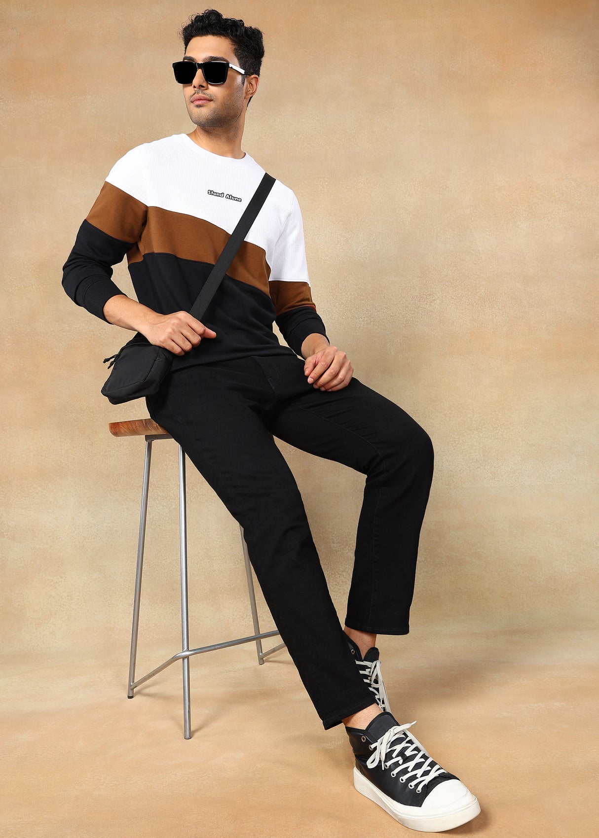 Color Block Sweatshirt