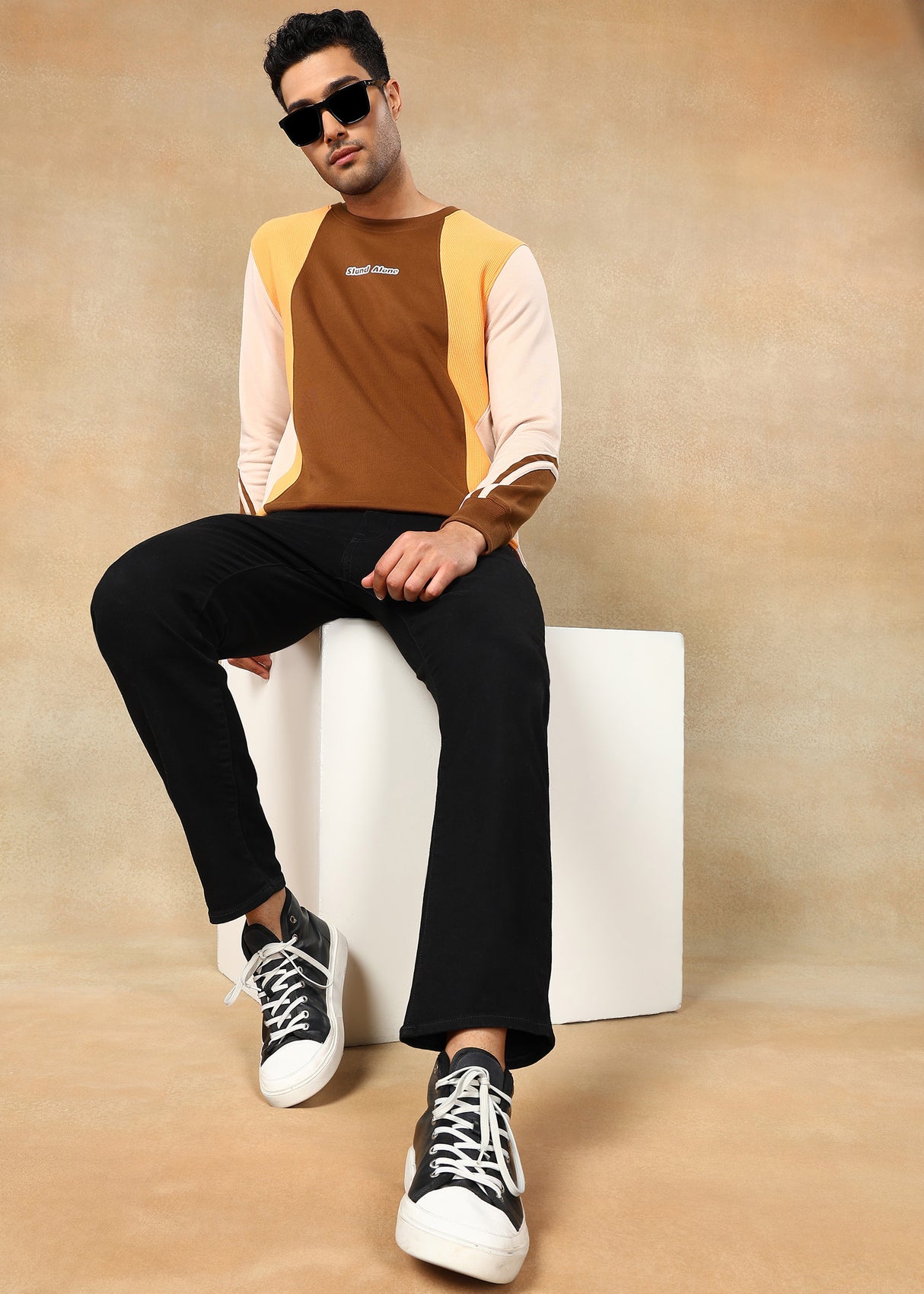 Color Block Sweatshirt