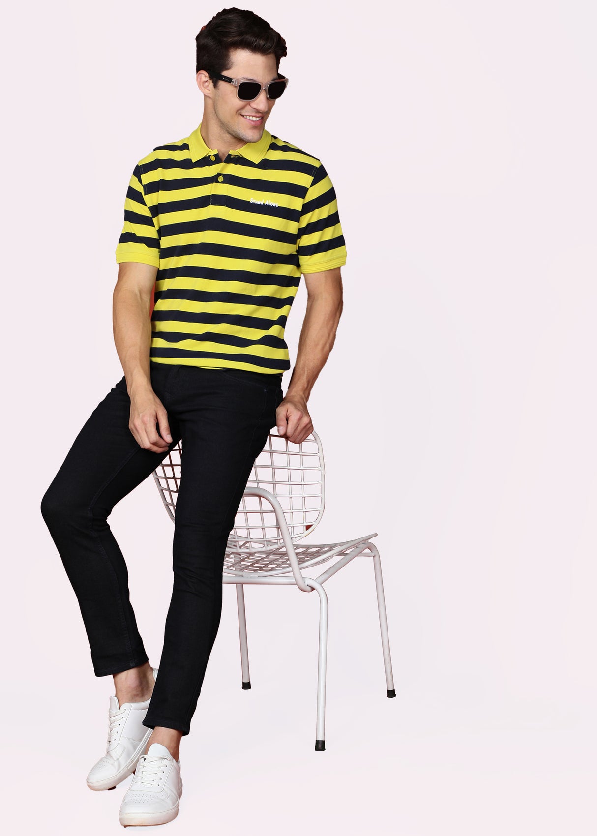 Striped Polo