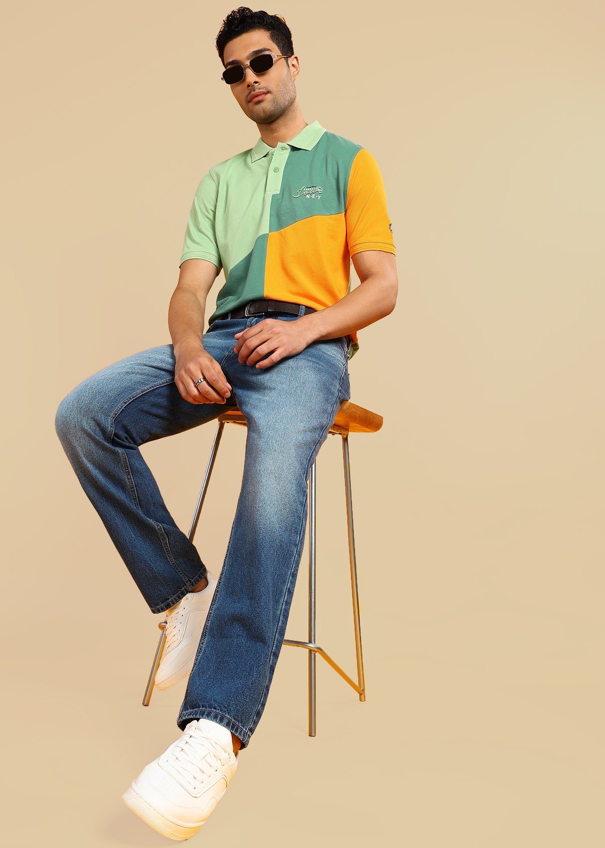 Colorblock Polo