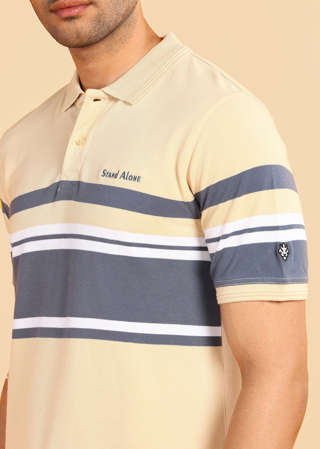 Striped Polo