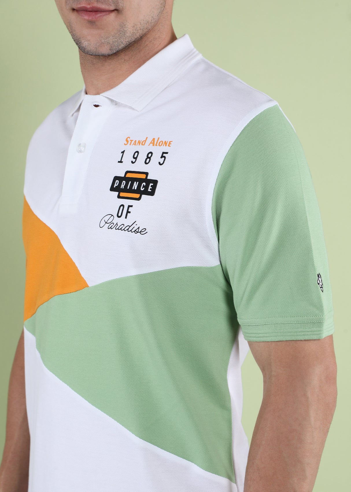 Colorblock Polo