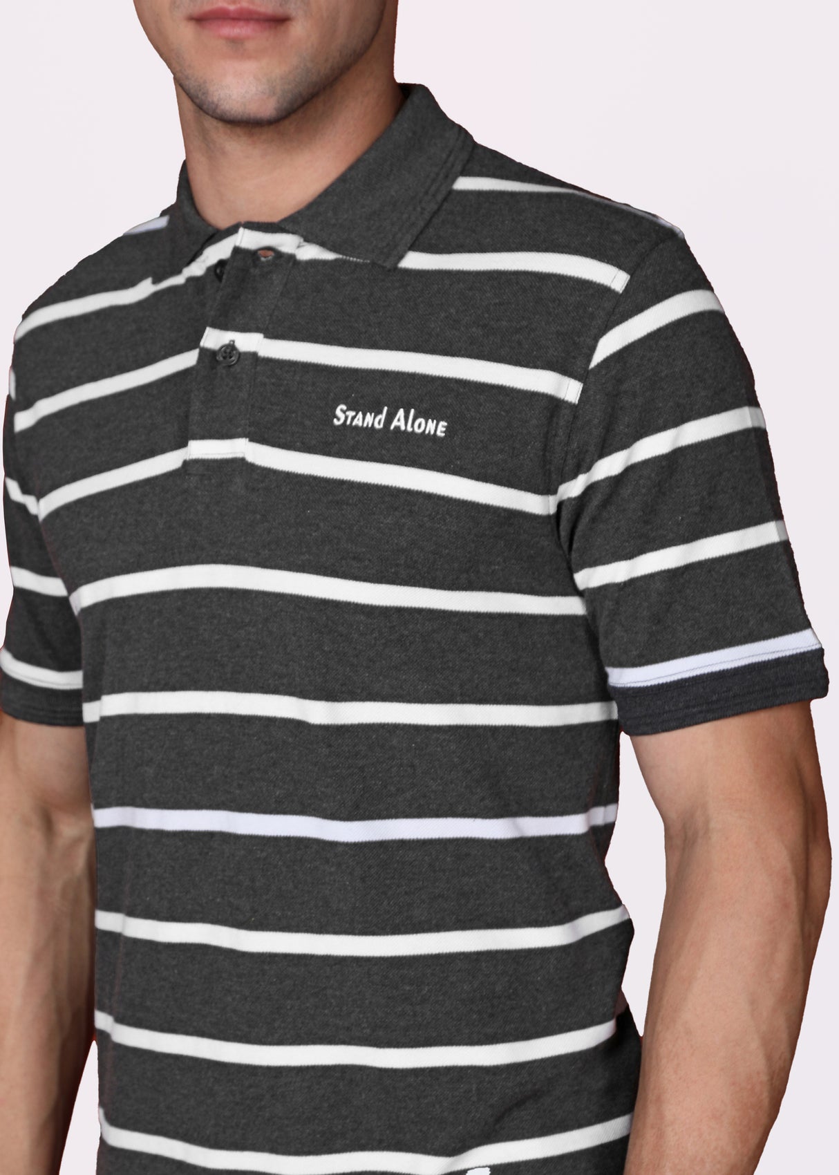Striped Polo