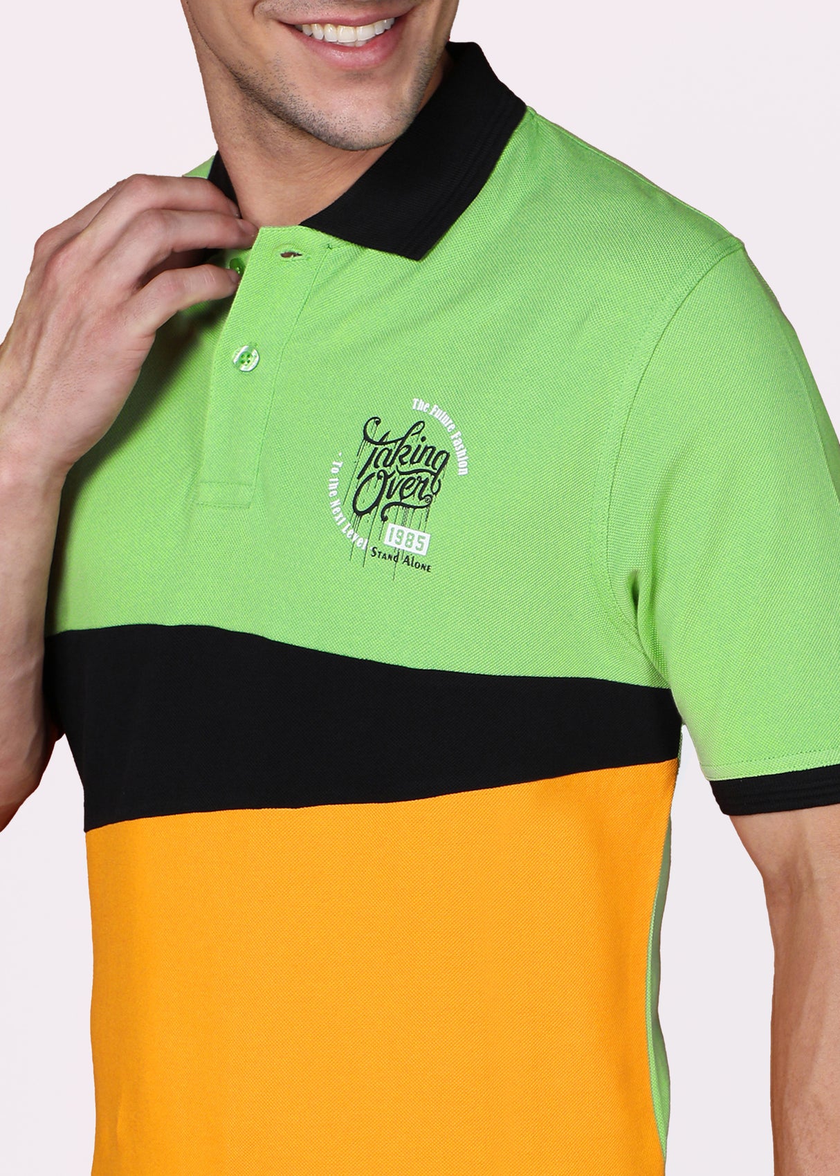 Colorblock Polo