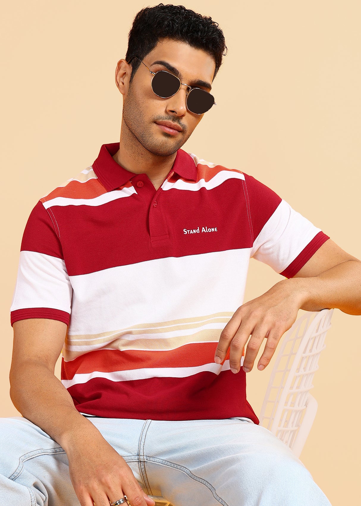 Striped Polo - Regular Fit