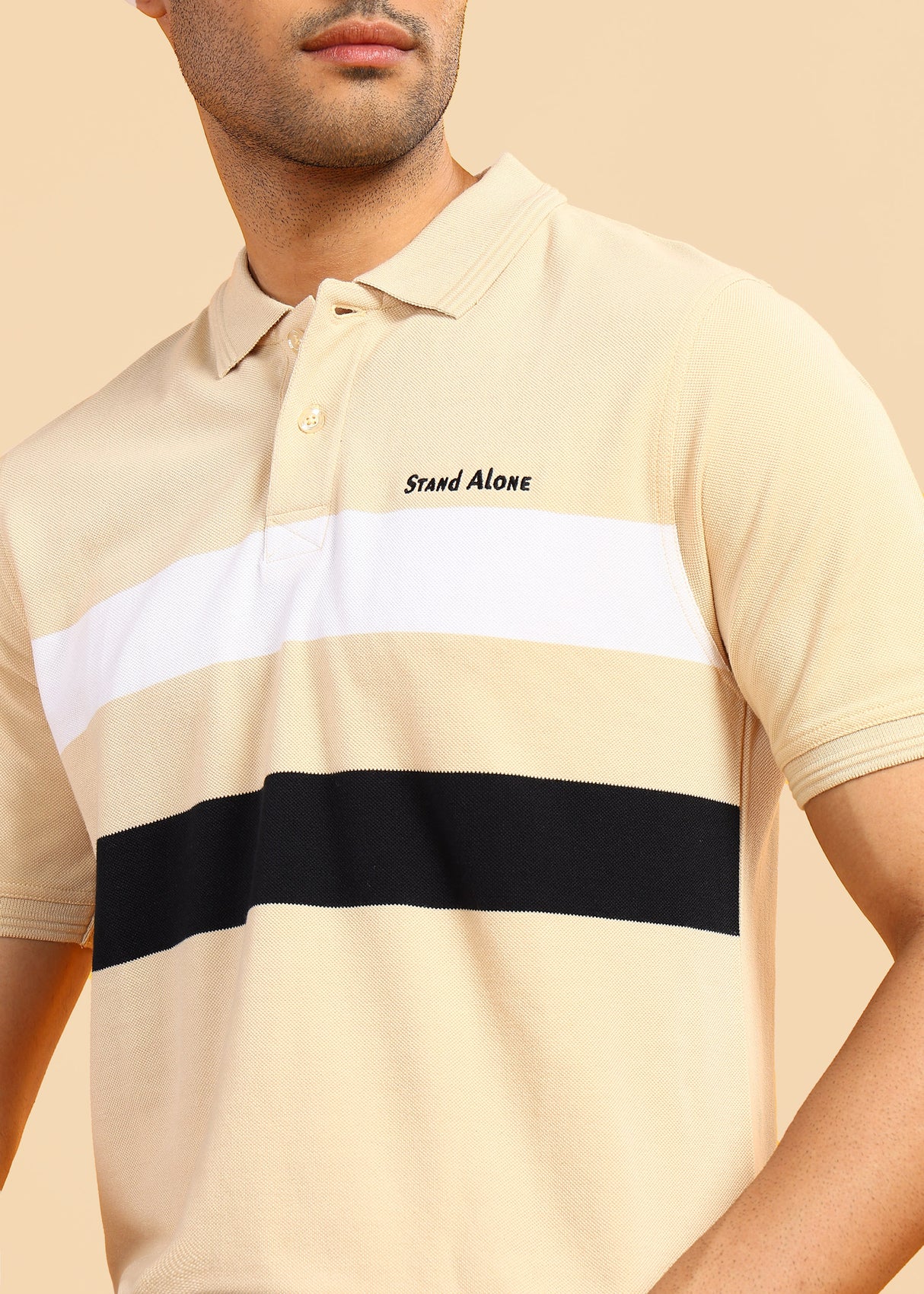 Striped Polo