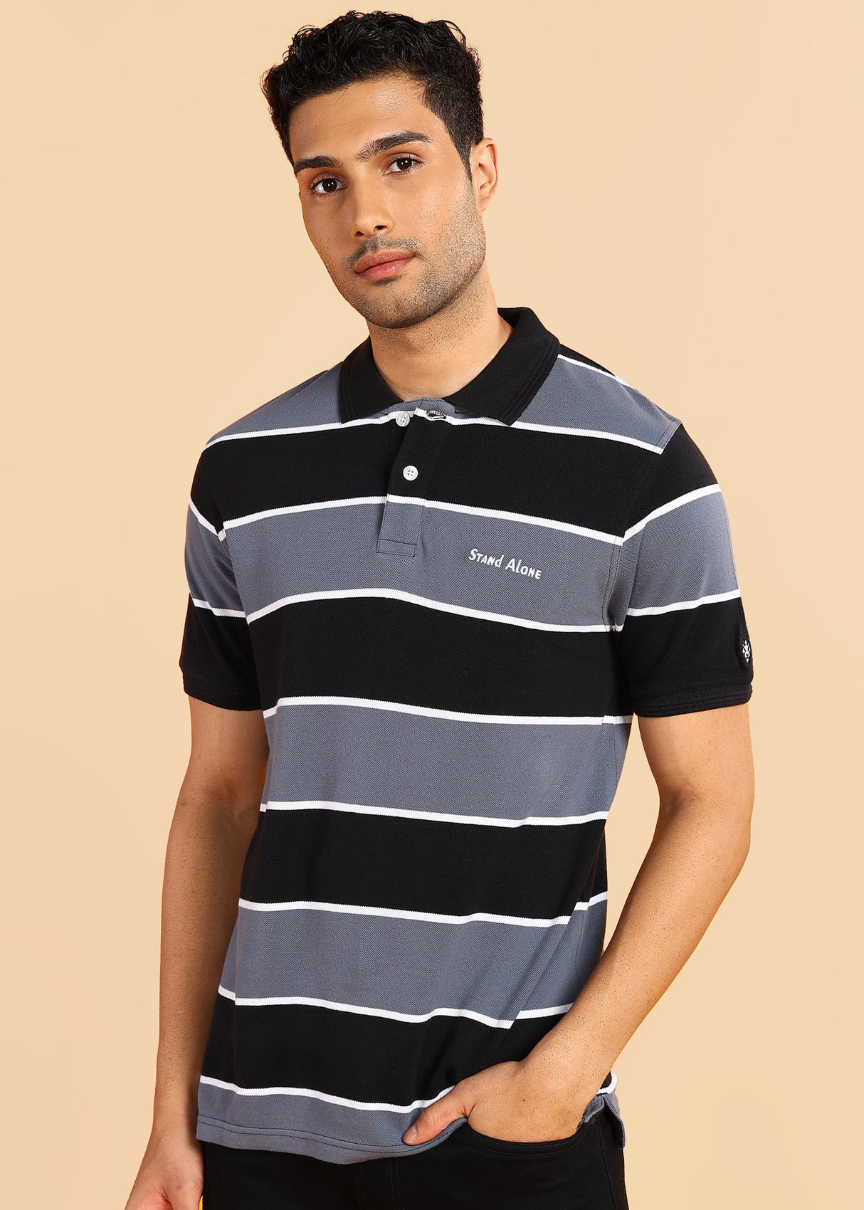 Striped Polo