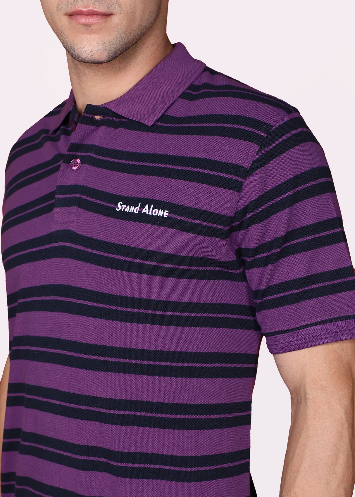 Striped Polo