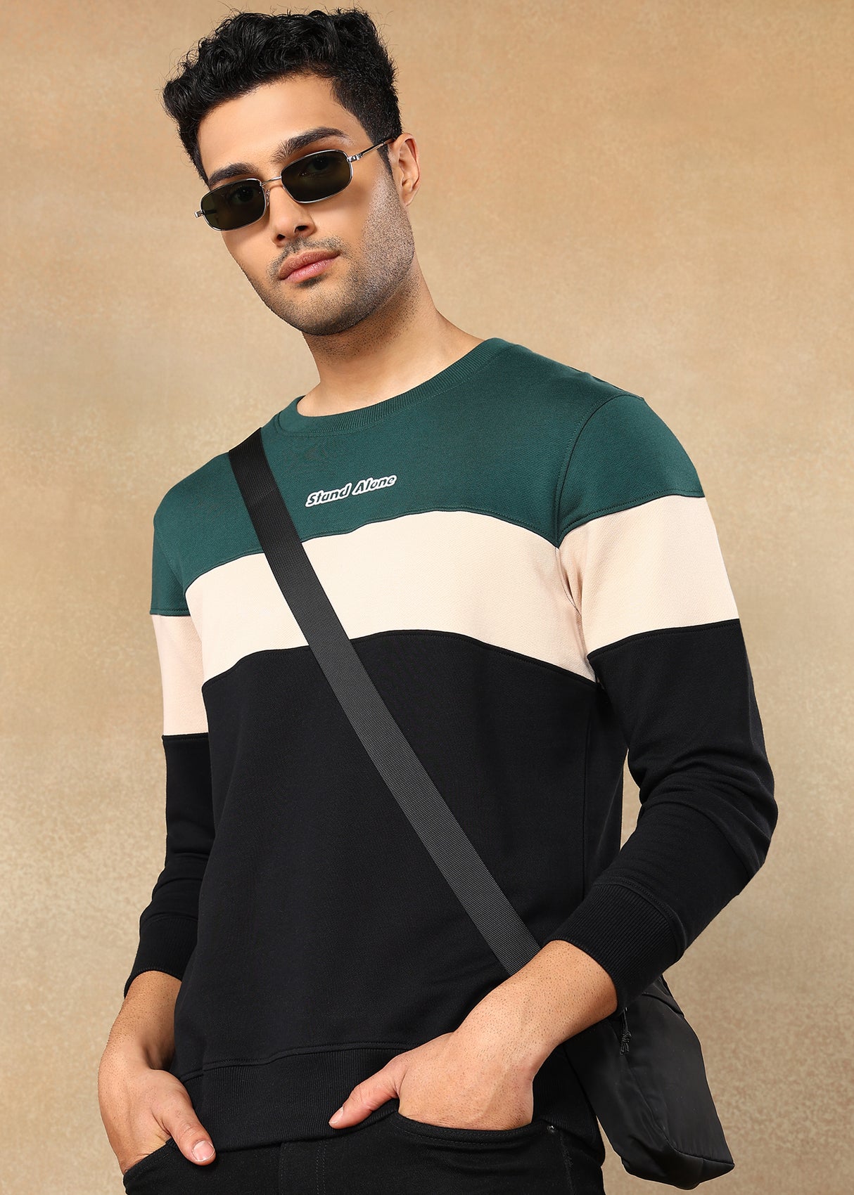 Color Block Sweatshirt