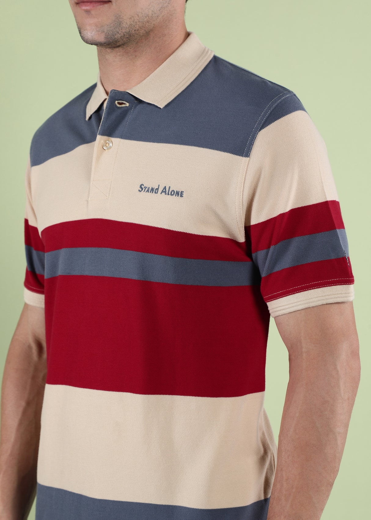 Striped Polo - Regular Fit