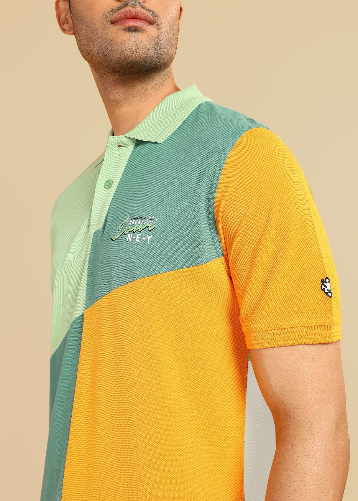 Colorblock Polo