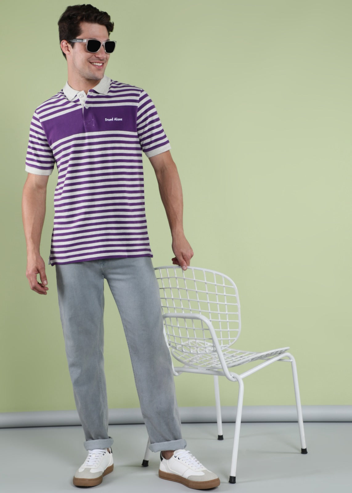 Striped Polo - Regular Fit