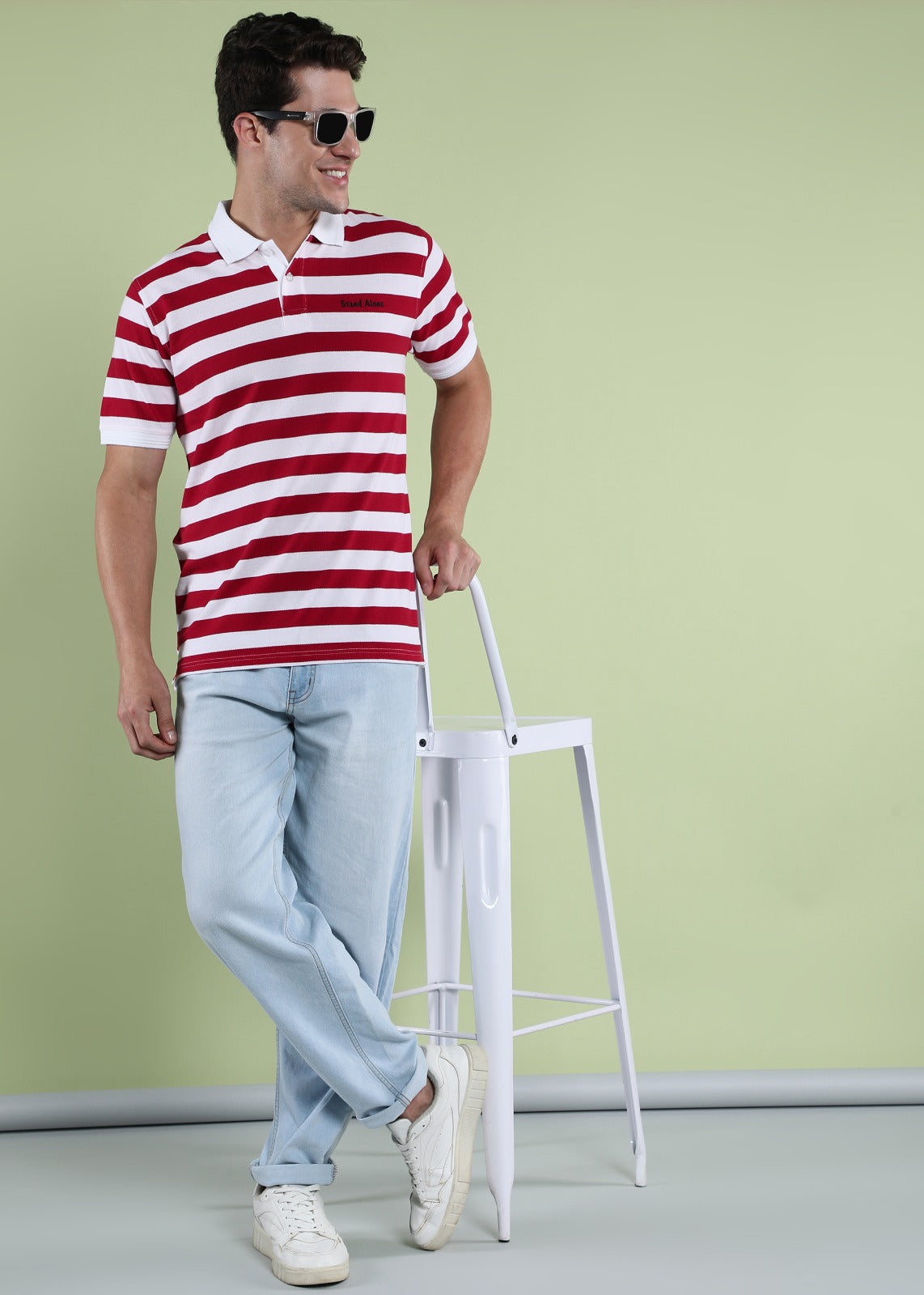 Striped Polo - Regular Fit