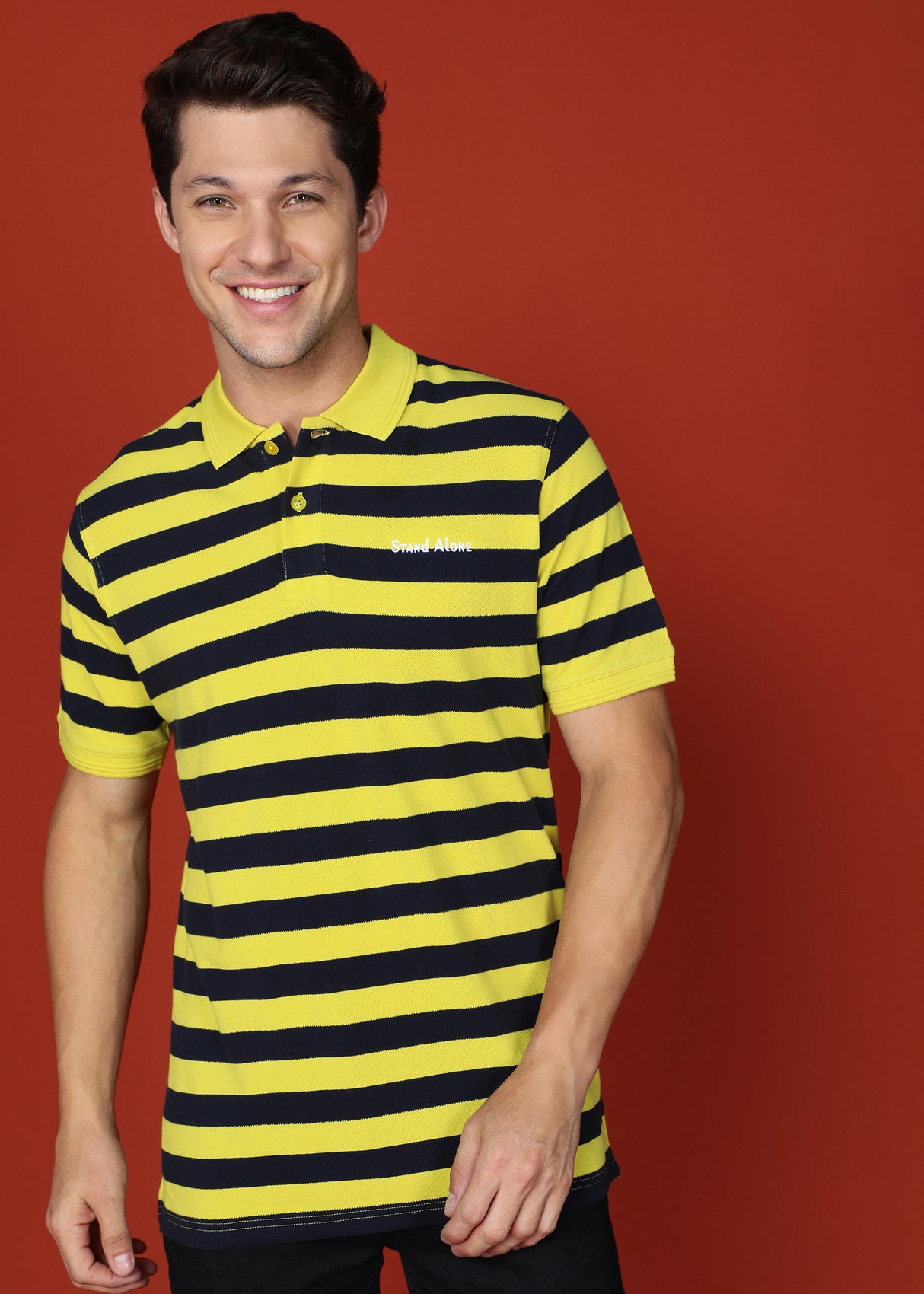 Striped Polo