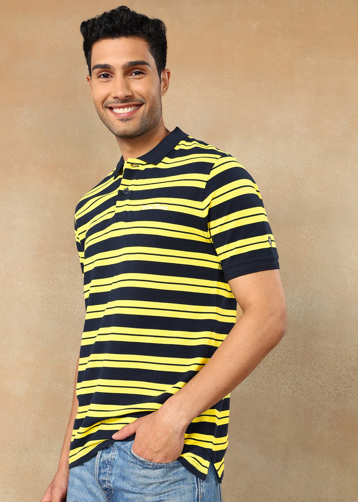 Striped Polo