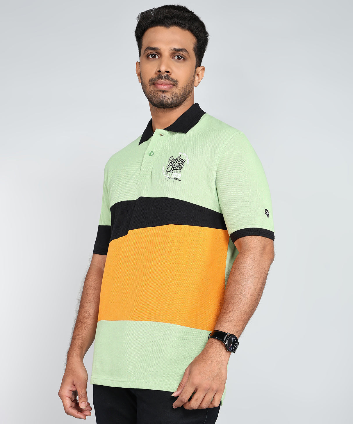 Colorblock Polo