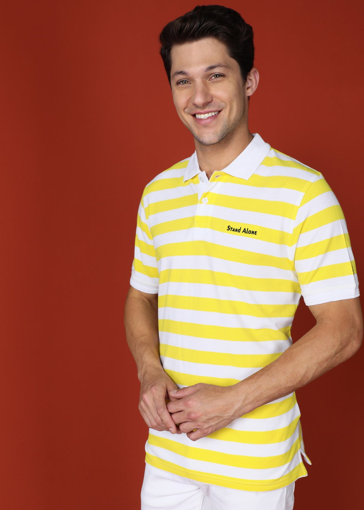 Striped Polo