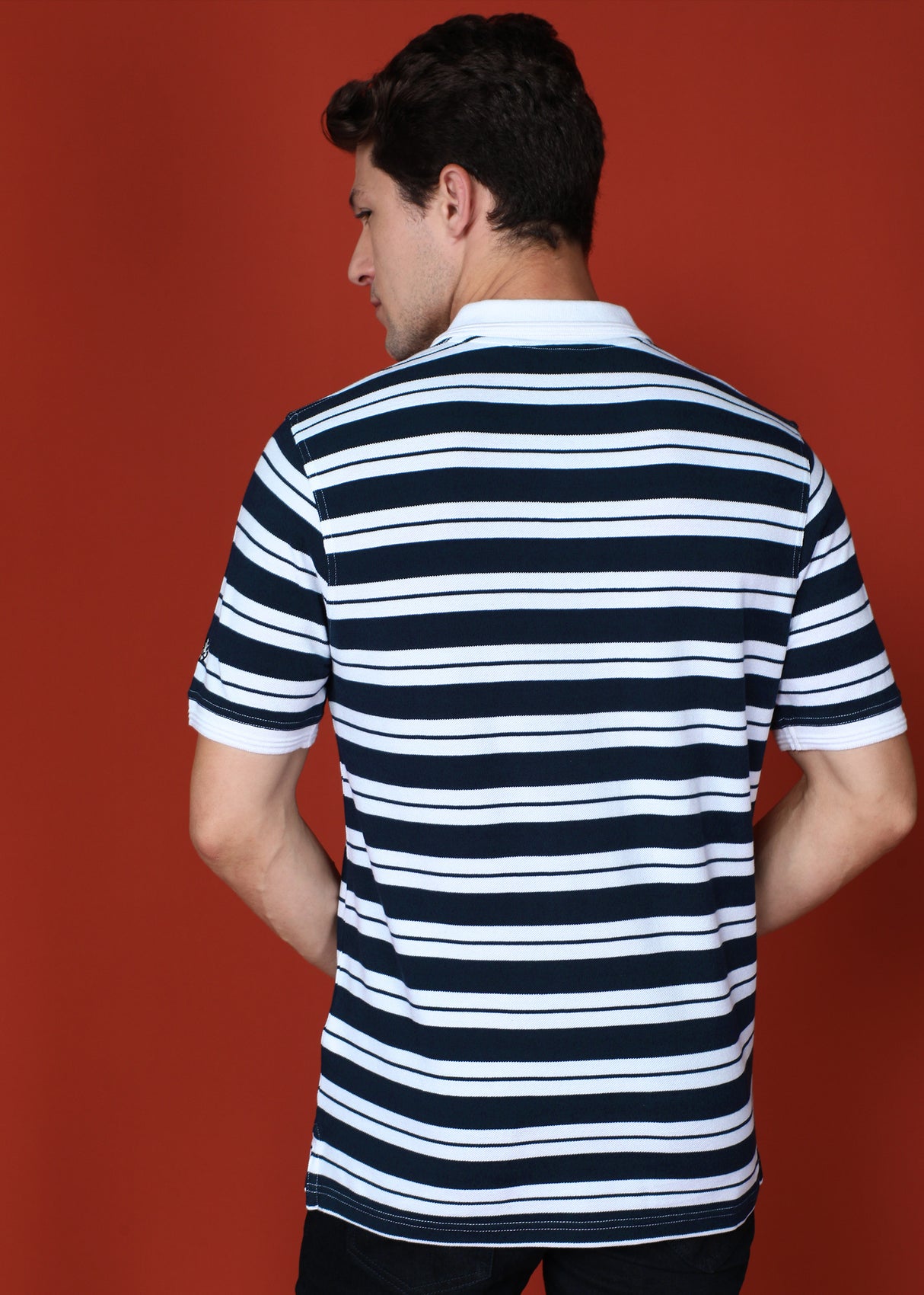 Striped Polo