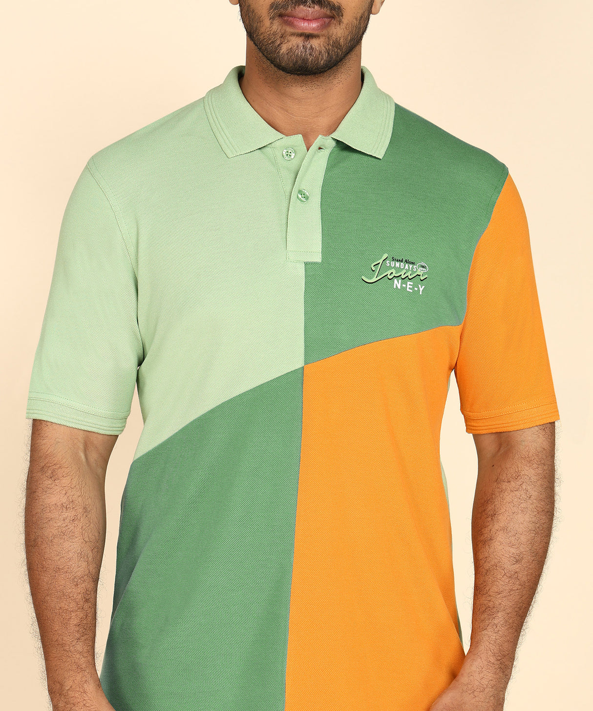 Colorblock Polo