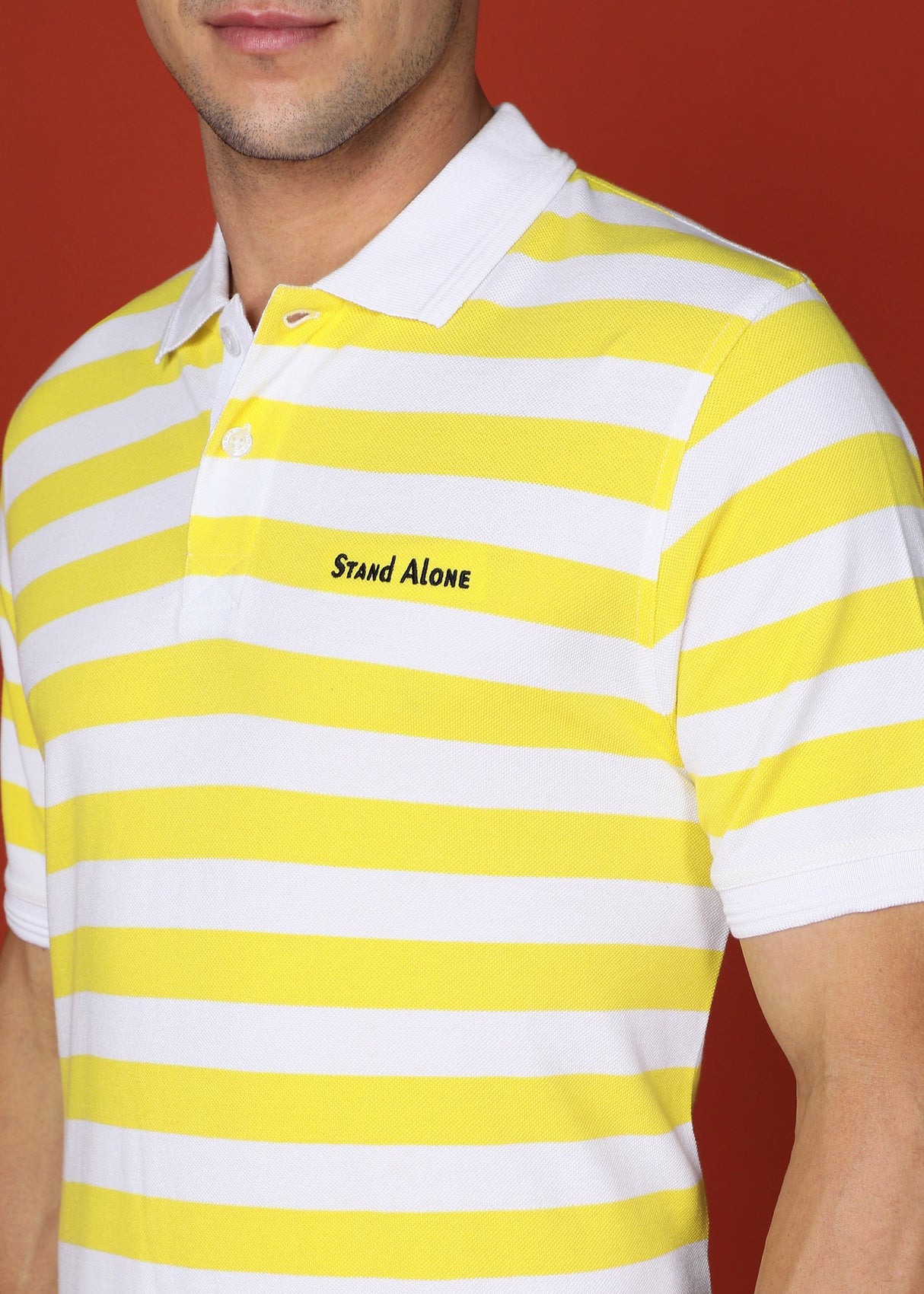 Striped Polo