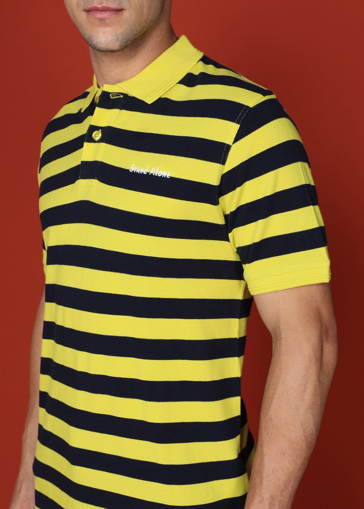 Striped Polo