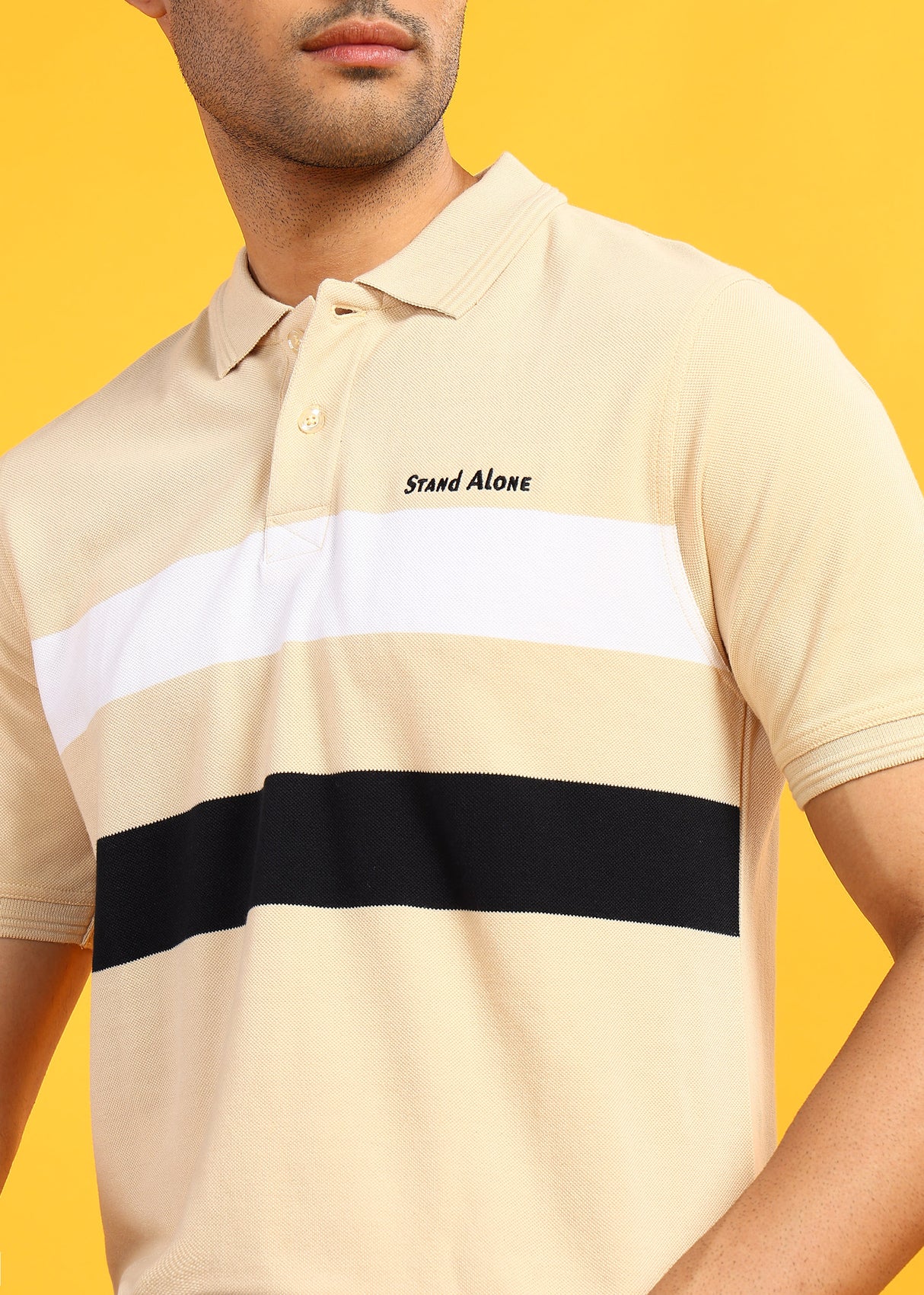 Striped Polo