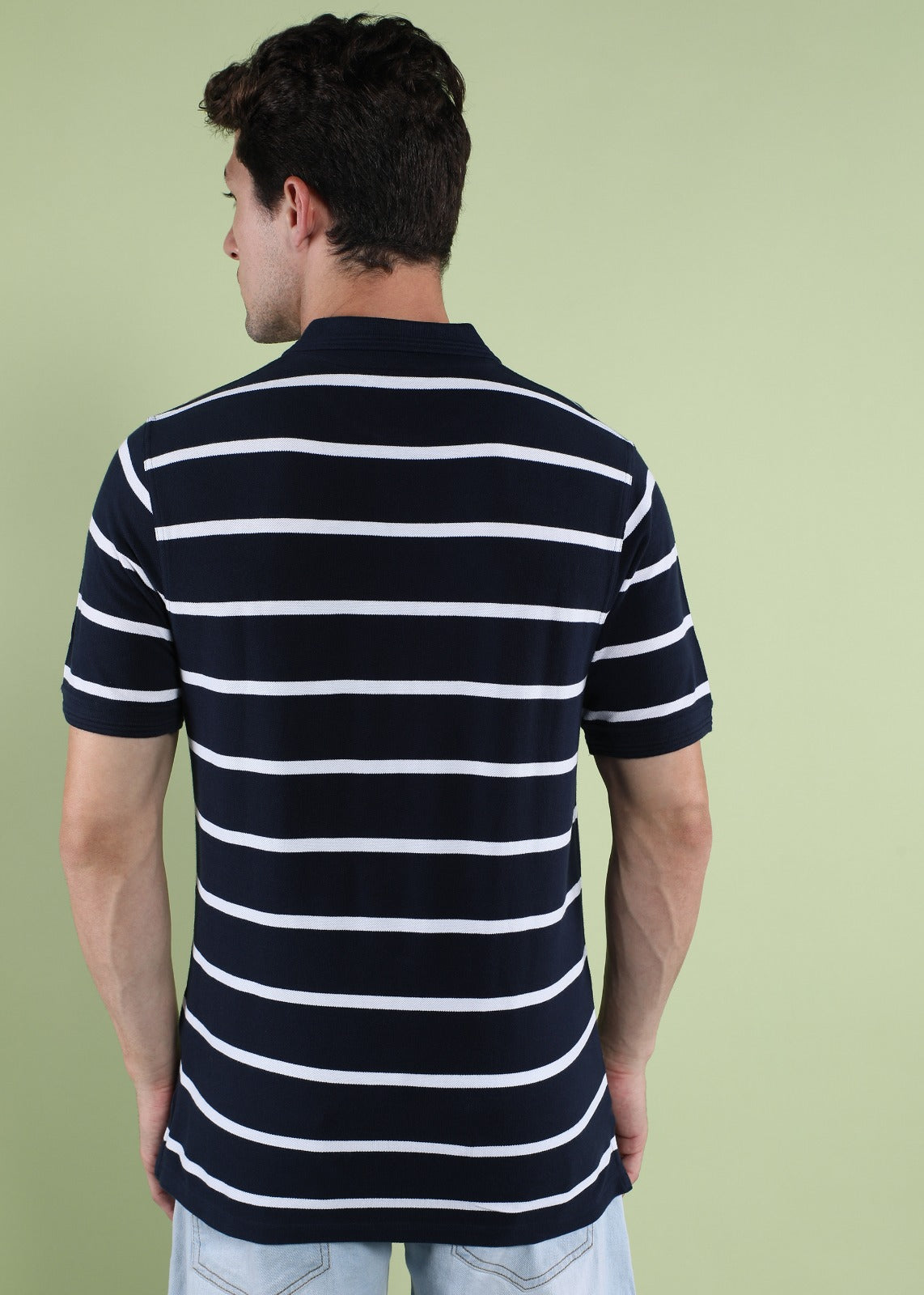 Striped Polo