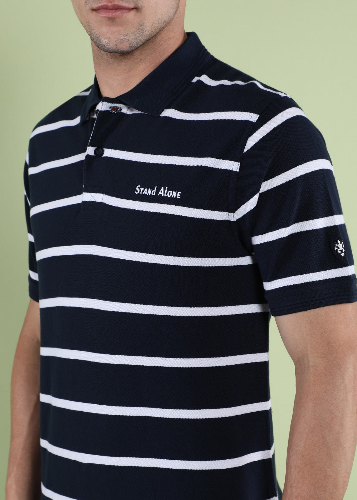 Striped Polo