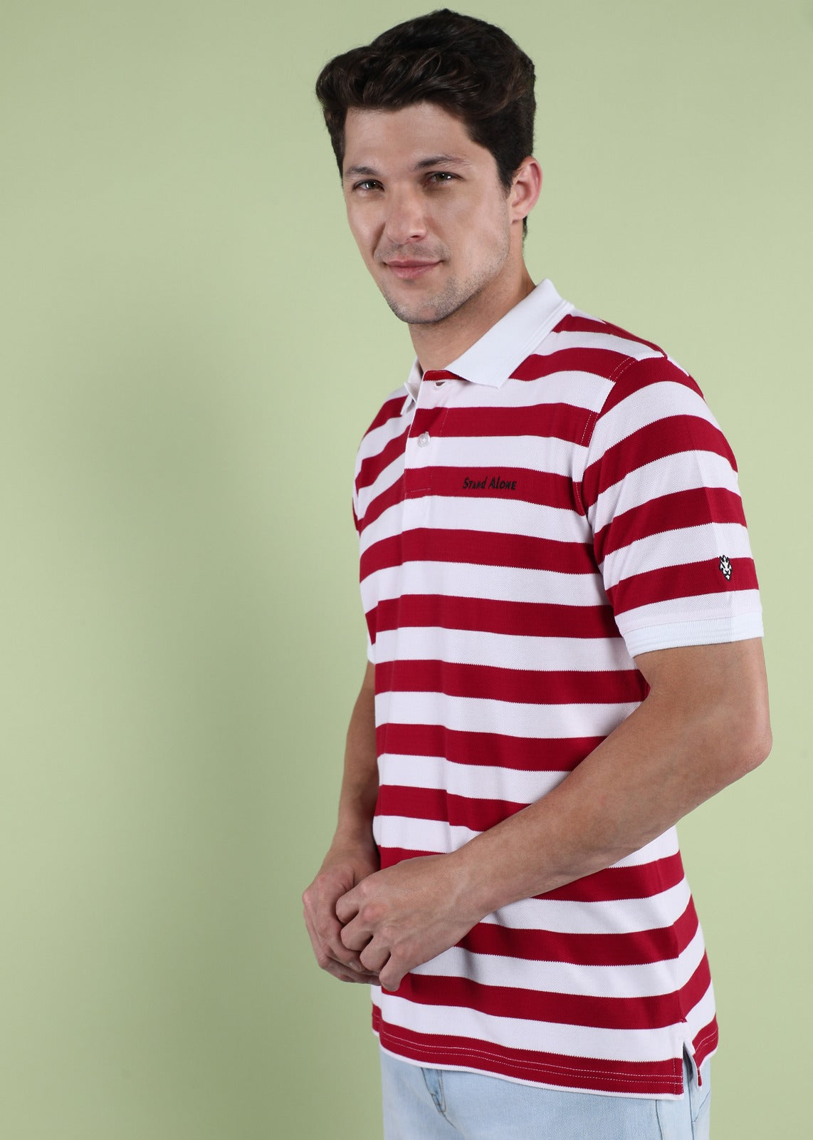 Striped Polo